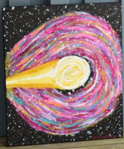 Colorful comet 