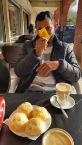Morgon fika