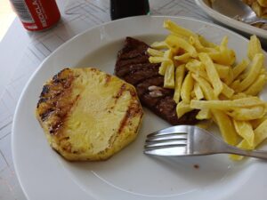 Kött ute